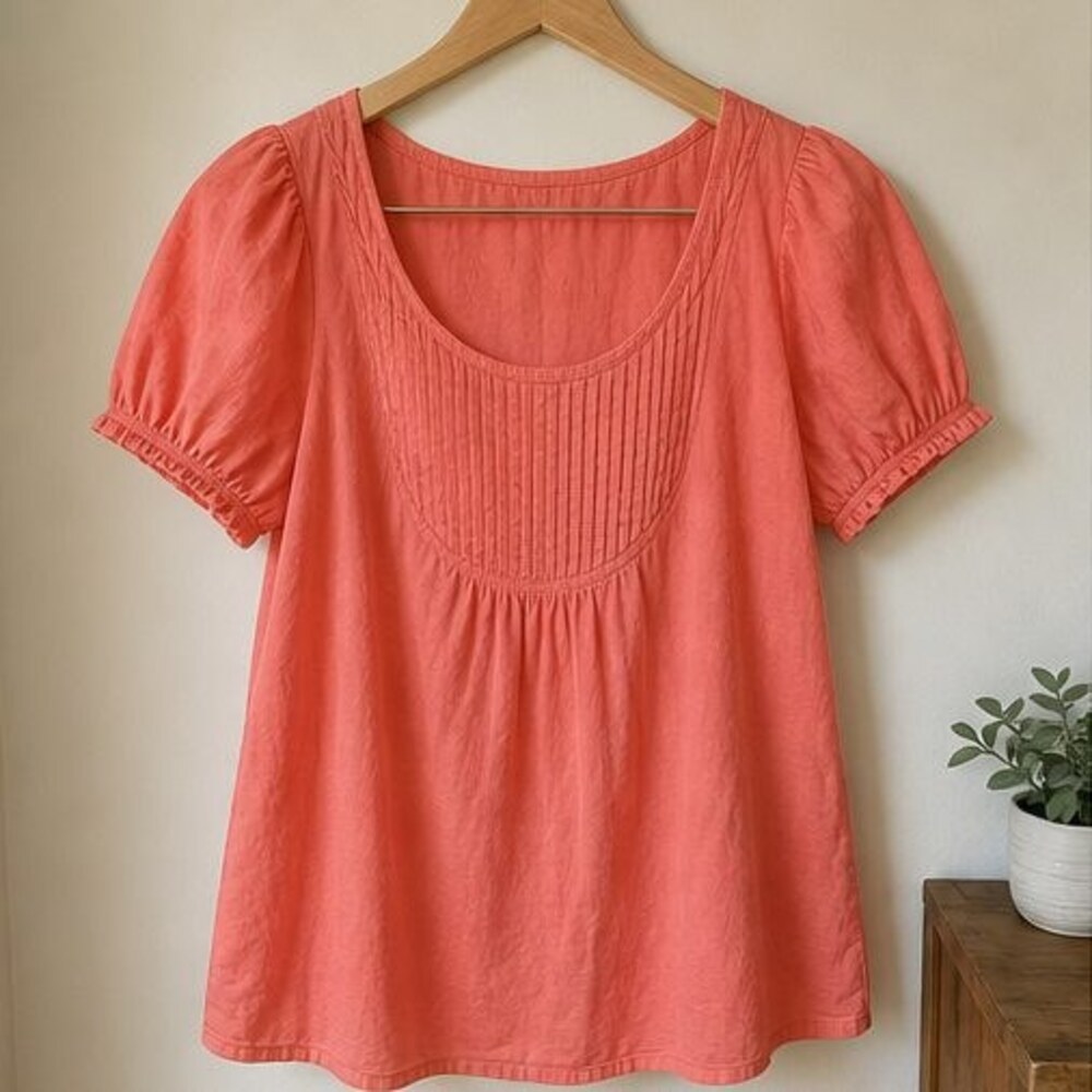 Sage Puff Sleeve Top